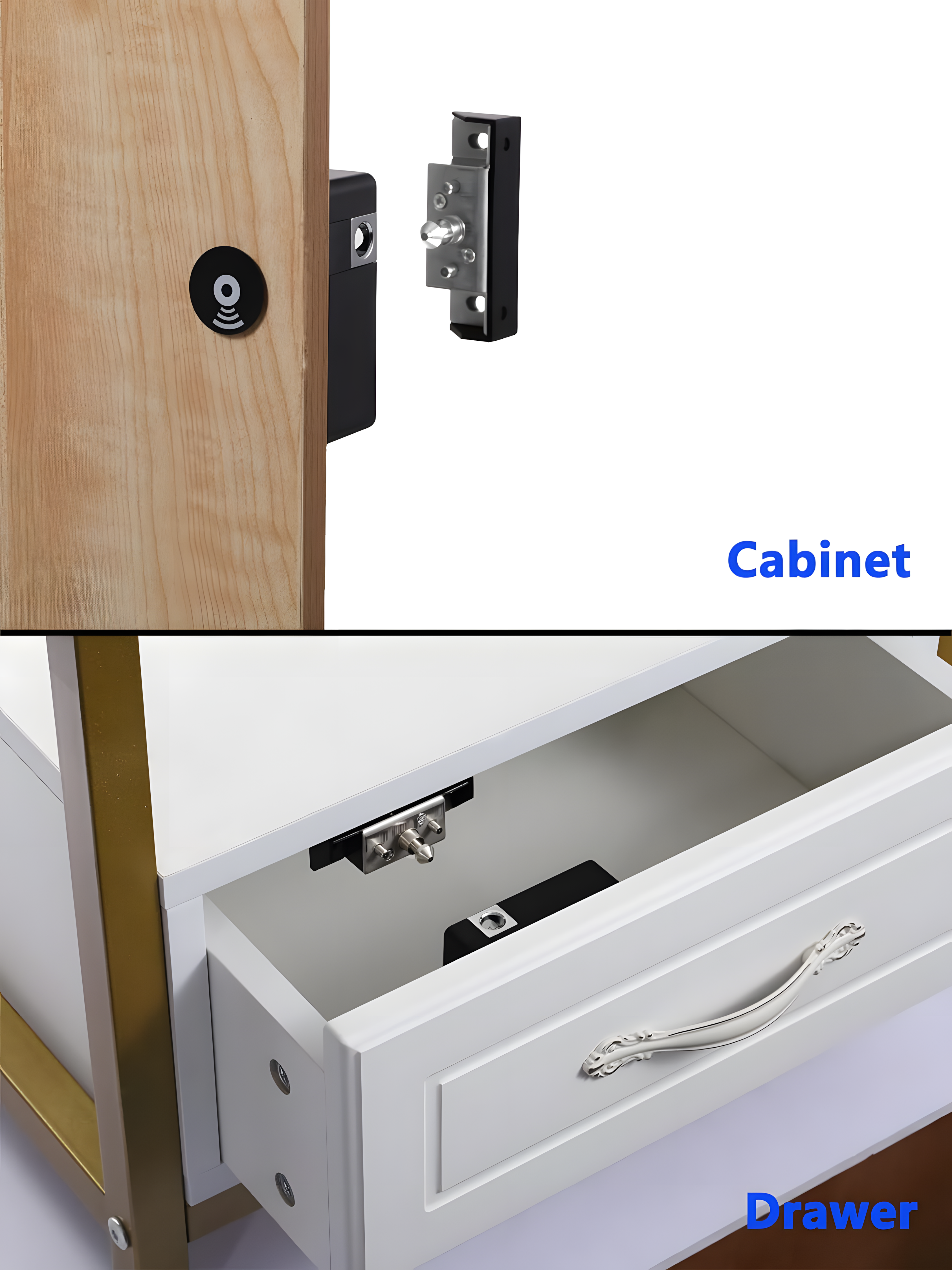 SecureDrawer™: The Ultimate RFID Hidden Lock for Discreet and Safe Storage