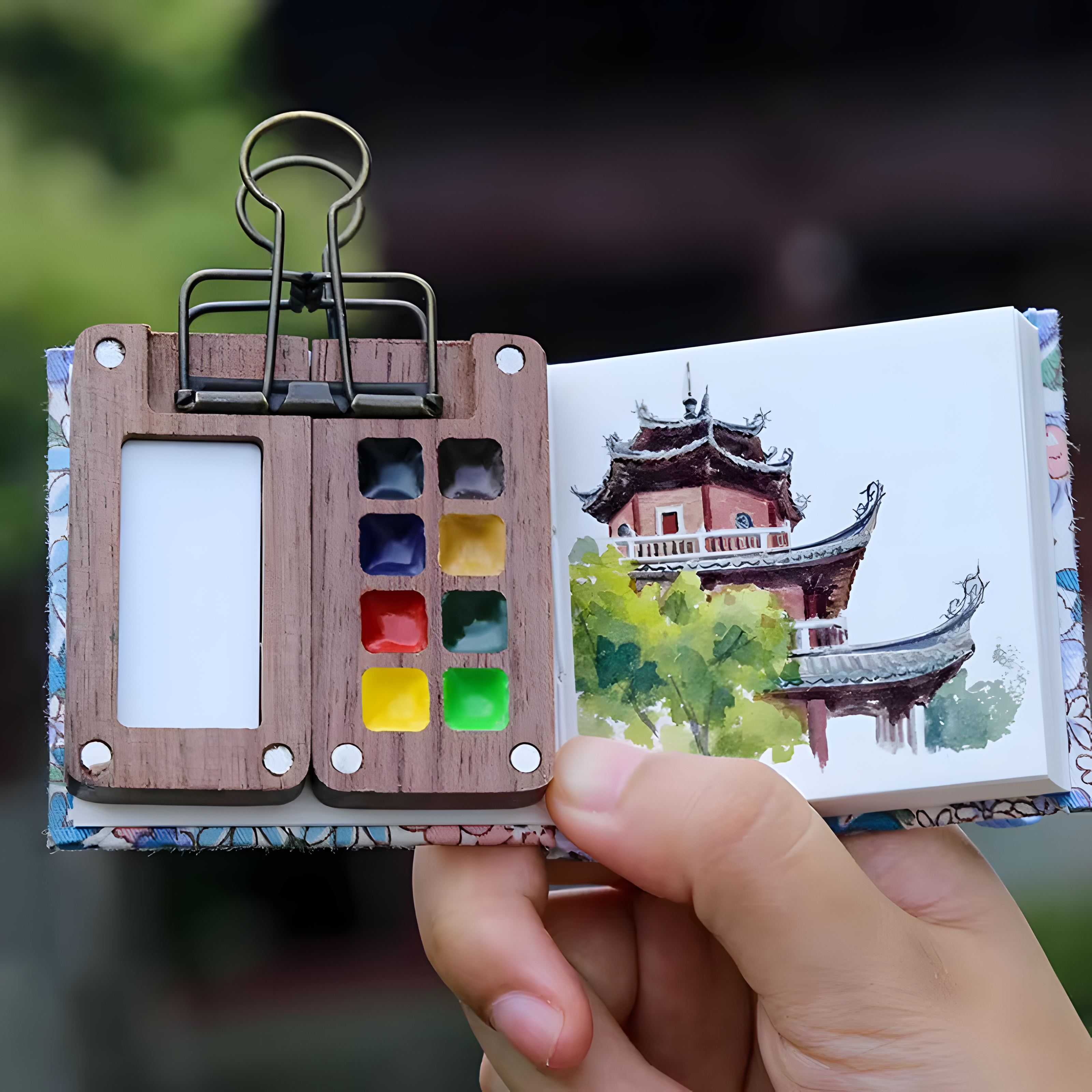 PiccoloPalette™ – Redefining Portable Painting for Artists on the Move